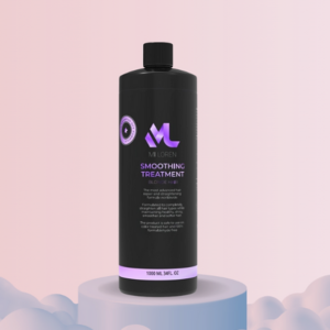 החלקת שיער לשיער מובהר